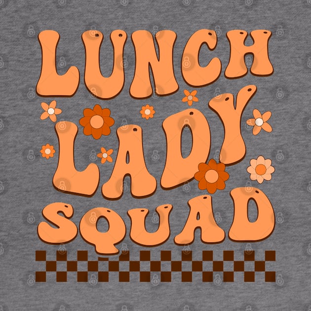 School Lunch Lady Squad Typography by JaussZ